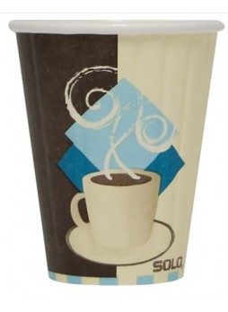 SOLO® Tuscan Cafe™ Duo Shield® Insulated Paper Hot Cups, 12 oz., 40/Pack